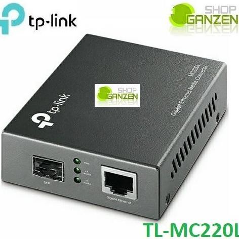 Tp-Link Tl-Mc220L Mc220L Media Converter Gigabit Sfp Tplink New Stok