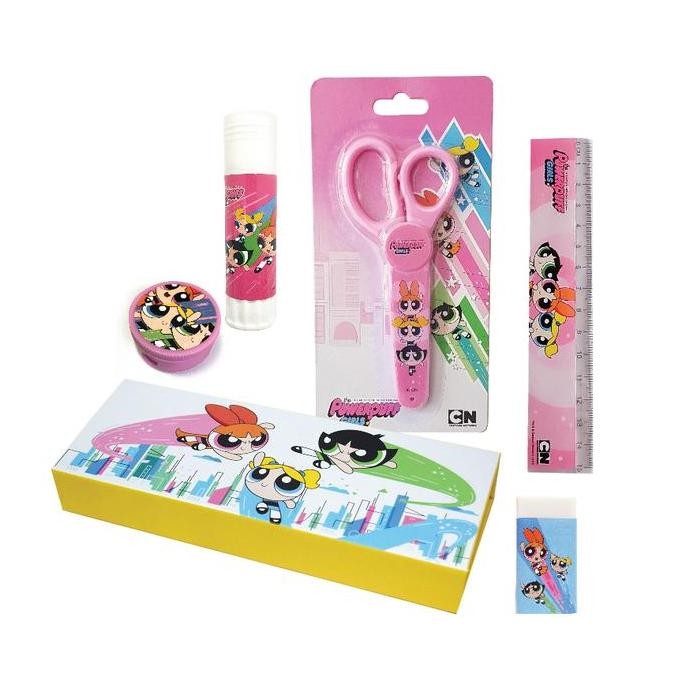 

Powerpuff Girls Stationery Set / Paket Alat Tulis Sekolah Kotak Pensil tms