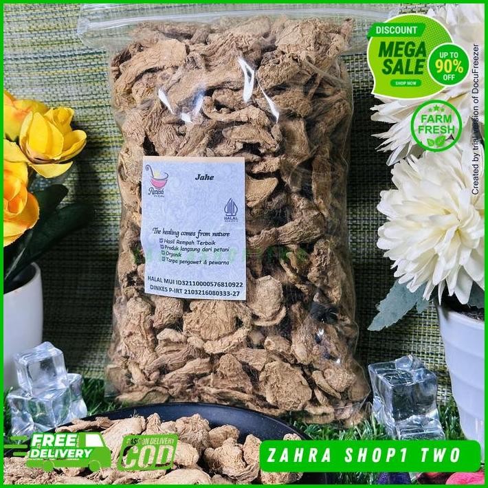 

JAHE KERING BERAT PRODUK 100 GRAM - DRIED GINGER GRATIS ONGKIR