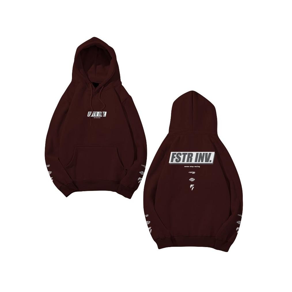 Promo Hodi Racing Faster Invader Kw Balap Bahan Flece Tebal Murah Sweater Hodie Pria Wanita Cod Hood