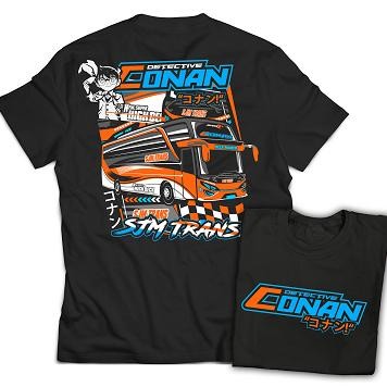 Promo Kaos Bismania Sjm Trans Conan Bahan Katun Combed
