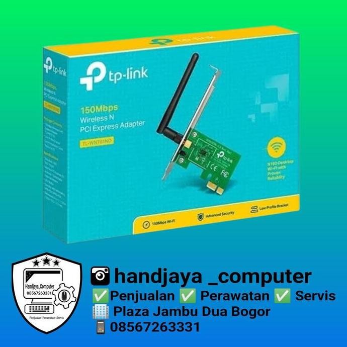 Wifi Card Pcie Tplink New Stok