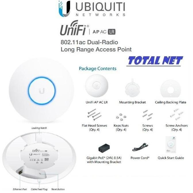 Ubiquiti Unifi Ap-Ac-Lr Uap-Ac-Lr Uap Ac Lr Long Range New Stok