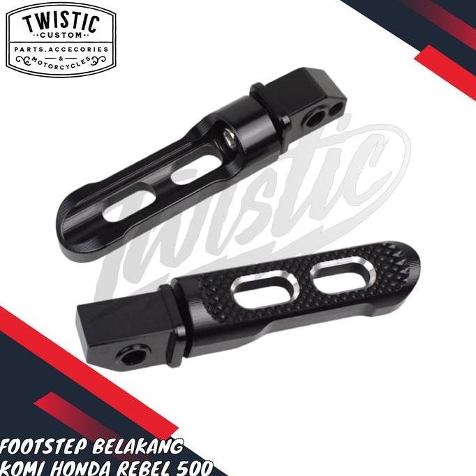 Terlaris Footstep Foot Peg Pijakan Injekan Kaki Belakang Penumpang Boncenger Komi Cnc Motor Honda Re