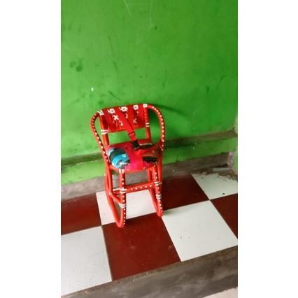 Ready Kursi Rotan Motor Bebek / Boncengan Rotan Motor Bebek / Boncengan Rotan Anak Motor  Manual