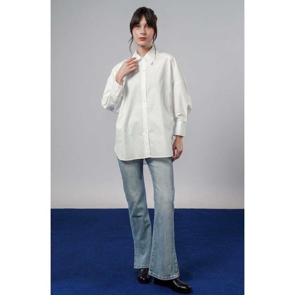 Benang Jarum - Lana Shirt - White