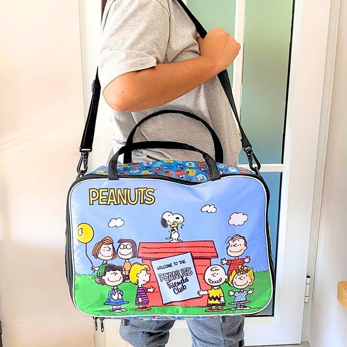 PREMIUM (READY) terjamin Travel bag AMIGOS | Koper Anak karakter | Souvenir ultah anak | Tas ulang t