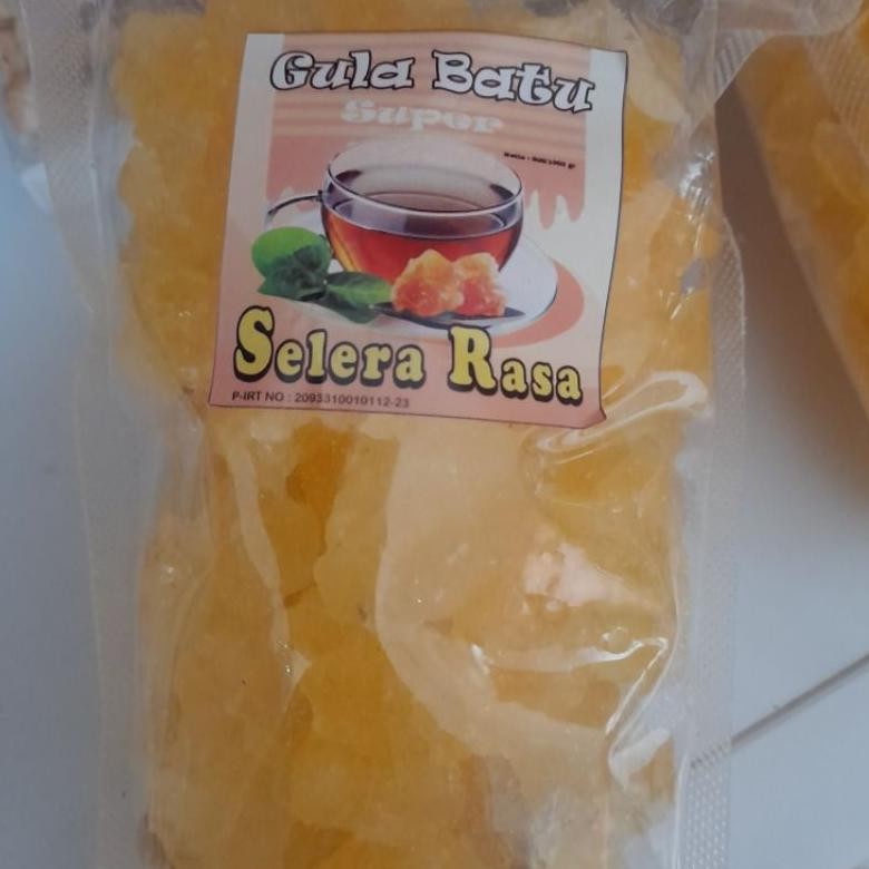 

Gula Batu Kuning Super 500g Merk Selera Rasa SV