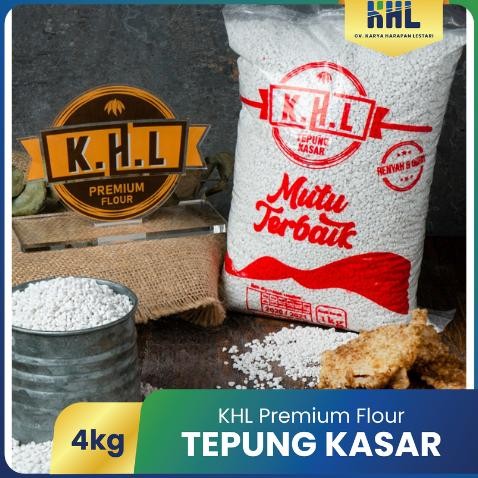 

4 Kg Tepung Tapioka Kasar / Tepung Kasar / Tepung Shihlin / Tepung Crispy / Tepung Krispi / Tepung Tapioka SV13