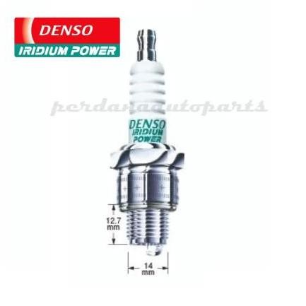 // Busi Iridium Vespa 2Tak Asli Original Denso Iridium Power 
