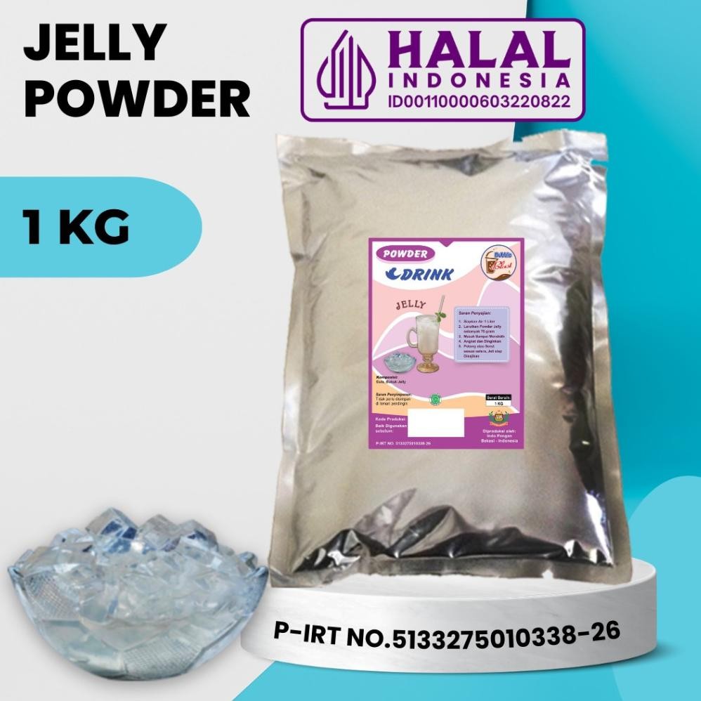 

Powder JELLY 1 KG - Bubuk Minuman Jelly - Topping Minuman - Rendah Gula SV