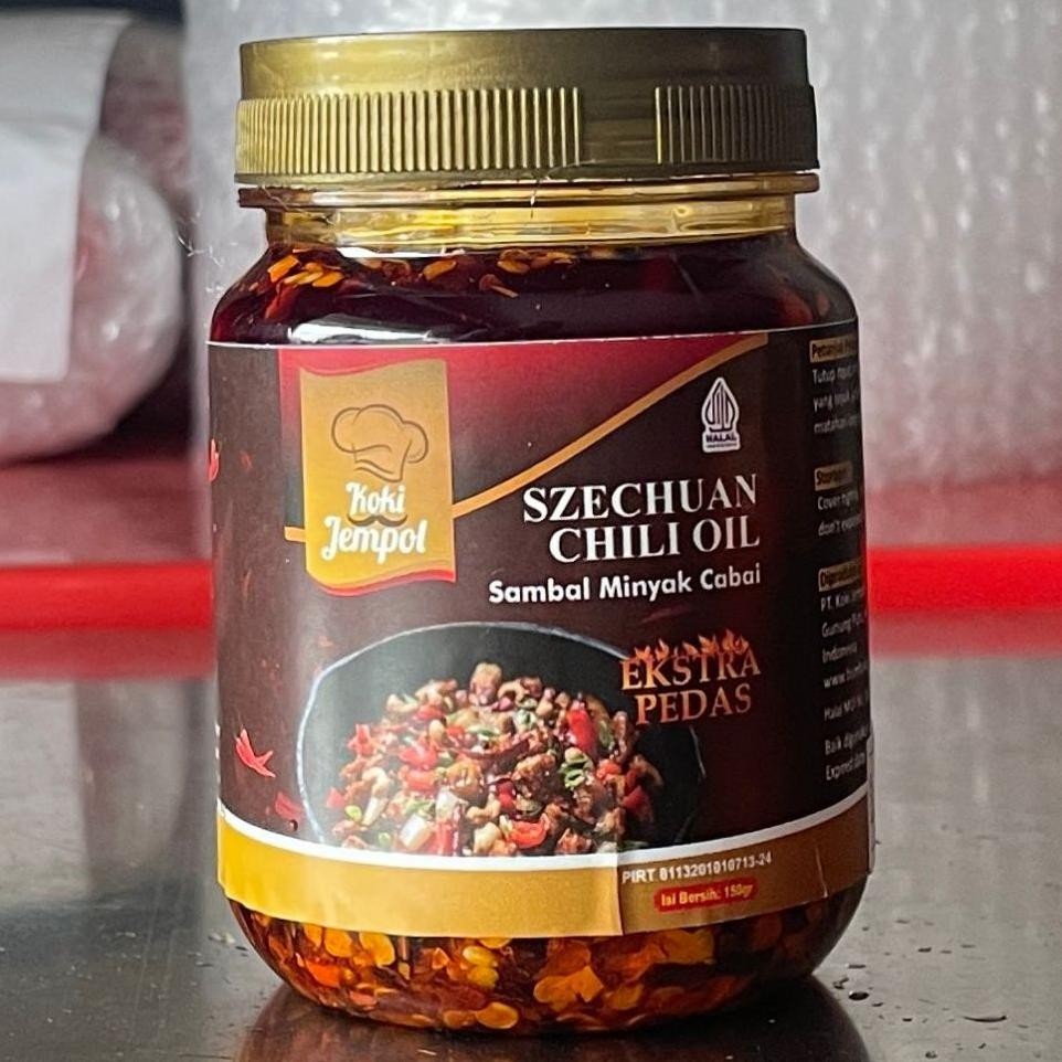 

Koki Jempol Szecuan Chili Oil 150Gr Sambal Dimsum