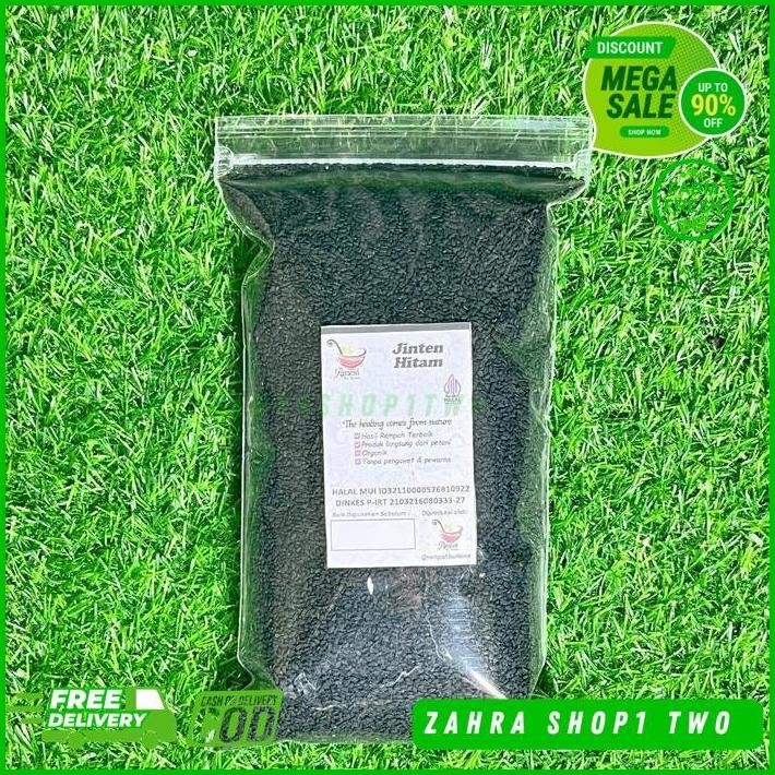 

JINTEN HITAM HABATUSSAUDA MURNI PREMIUM BLACK SEED 500 GRAM GRATIS ONGKIR