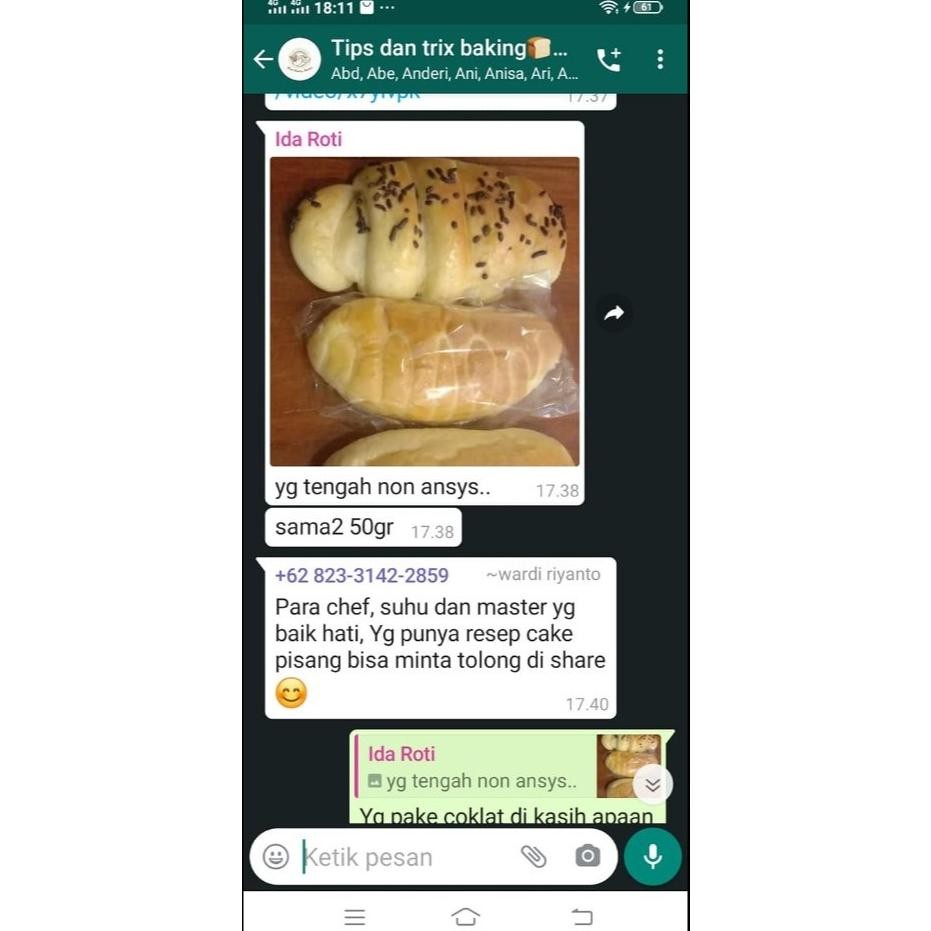 

ANSYS Tambahan Untuk Pelembut Kue/Roti/Selai Kemasan 100 gram SV