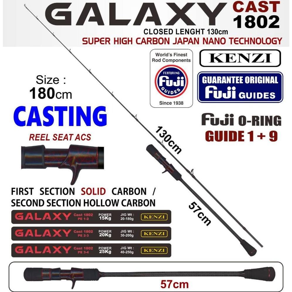 Rod OH / OVERHEAD KENZI GALAXY SOLID CARBON