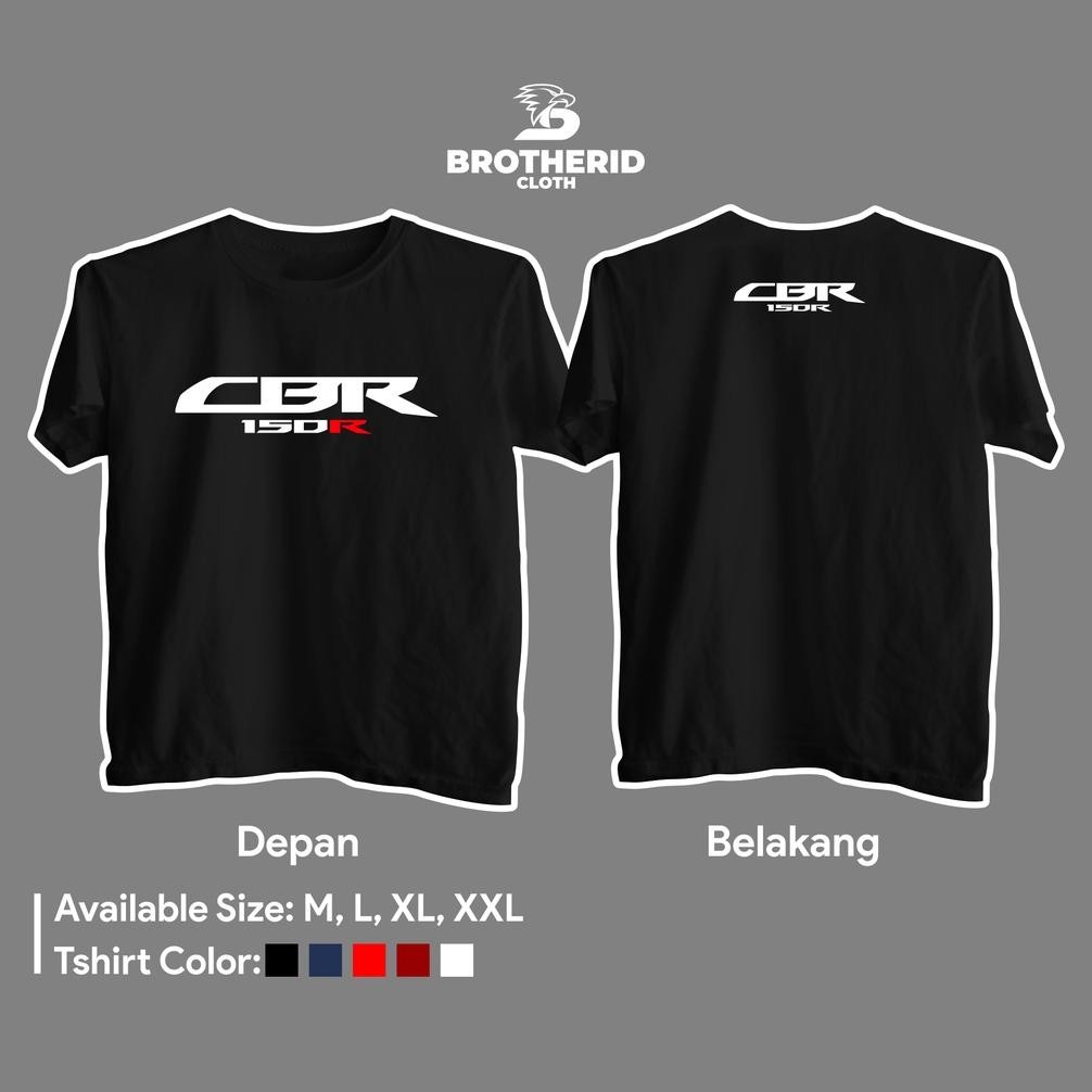Promo Kaos Cbr 150R Facelift Simple Baju Distro Motor Racing Touring Modifikasi Otomotif Combed 30S