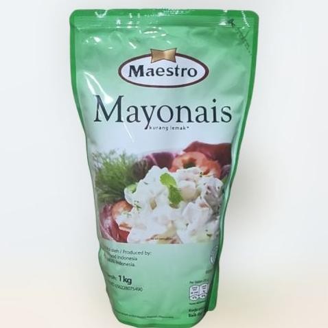 

1Kg Mayonnaise Mayones Maestro Kemasan Pouch Exp.Agustus 2026