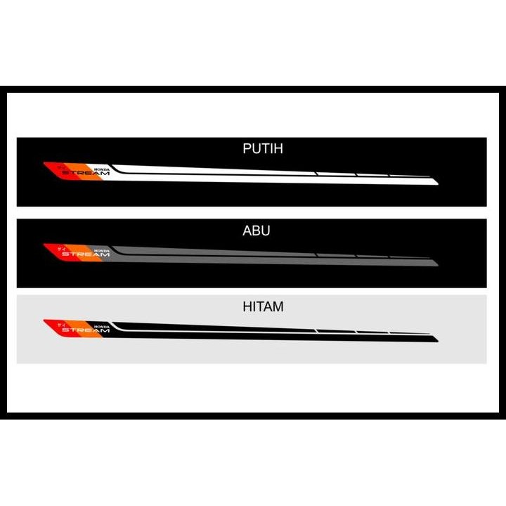Terbaru Sticker Honda Stream Aksesoris Honda Stream High Quality