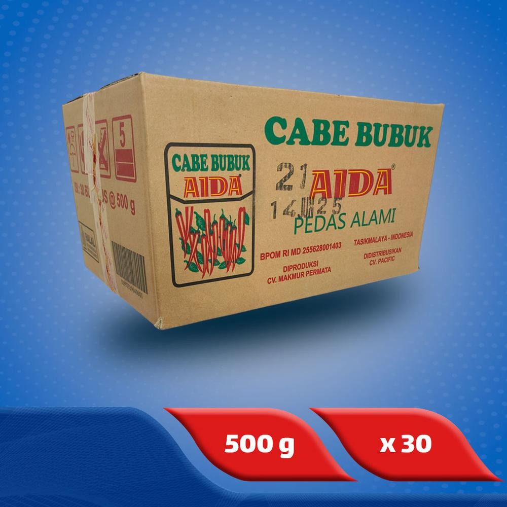 

Aida Cabe Bubuk Giling g x 30 Pcs