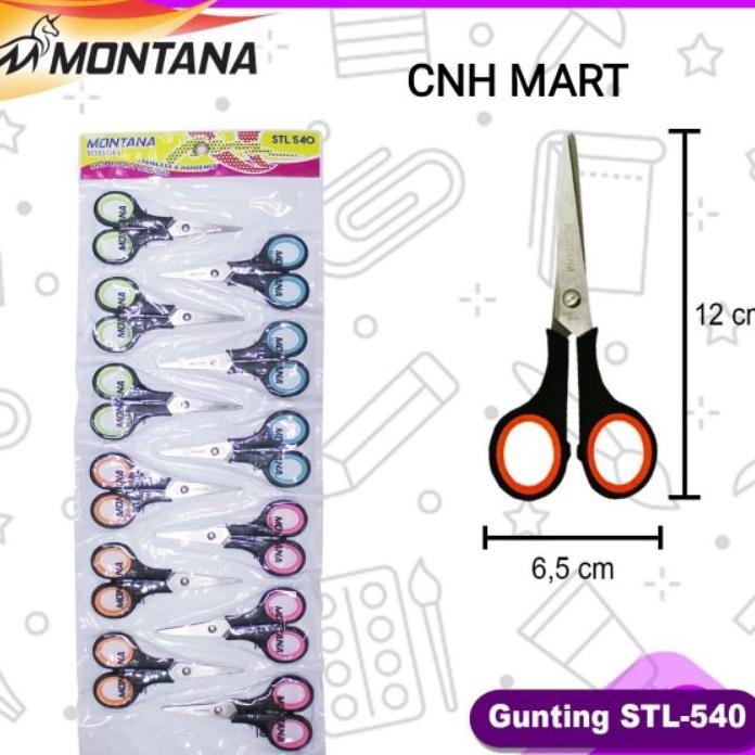 

Gunting Stl 540 Montana 12 Pcs