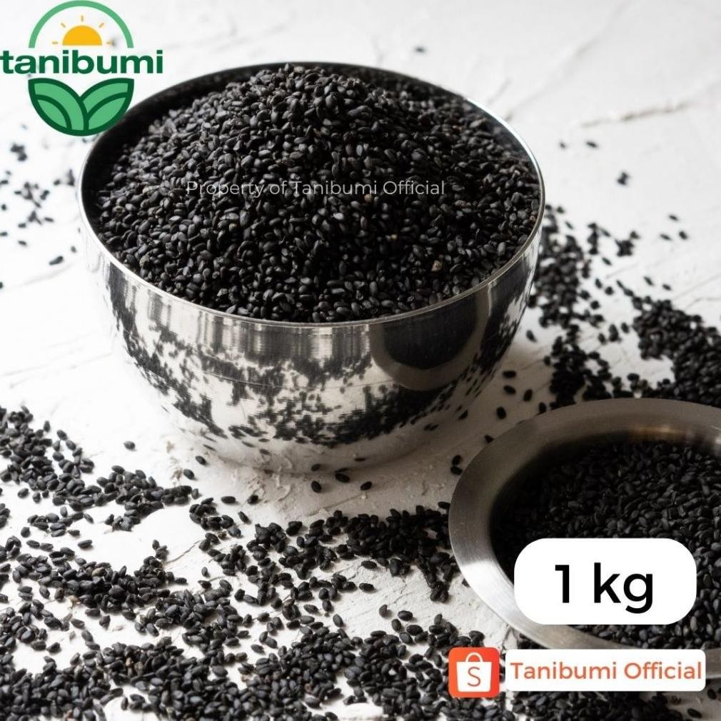 

Hot 1Kg | Biji Selasih Premium | Basil Seed Ung-18