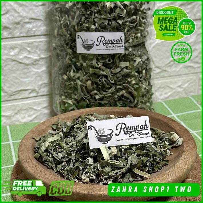 

PANDAN WANGI KERING 1 KG DRIED PANDAN LEAF REMPAH BU RISMA TERJAMIN BEST