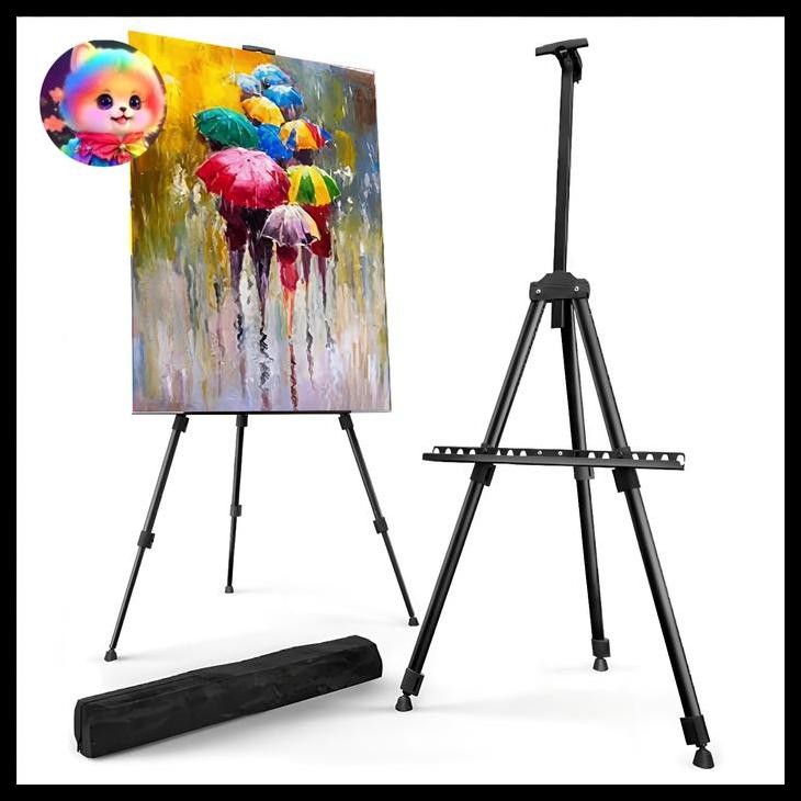 

Stand Lukis Standar Holder Papan Kanvas Lukisan Easel Melukis Standing Best Quality