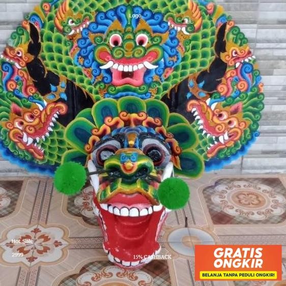 Termurah Bestseller Barongan Caplok Barongan Anak Sd Premium / Barongan / Caplokan / Ganongan / Buja