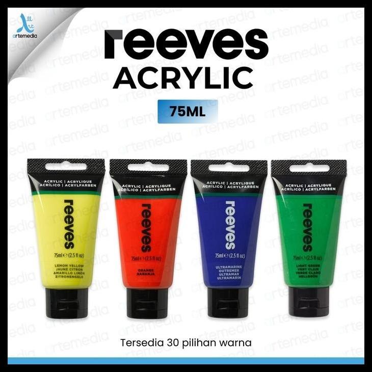 

Cat Akrilik Reeves Fine Artists Acrylic Paint Color 75Ml Best Quality