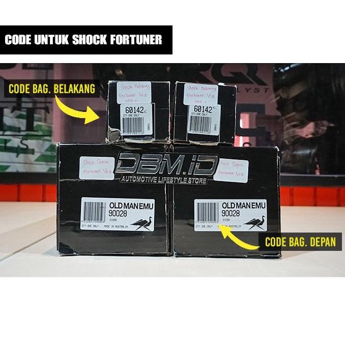 [Expert] Shock OME Sport Old Man Emu Fortuner VNT Fortuner VRZ depan belakang
