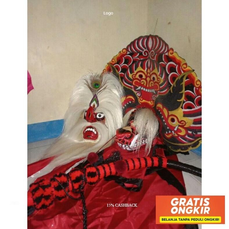 Barongan Devil Barongan Kayu Asli Barongan Anak Barongan Murah Barongan Thik Barongan Uk 14 Barongan