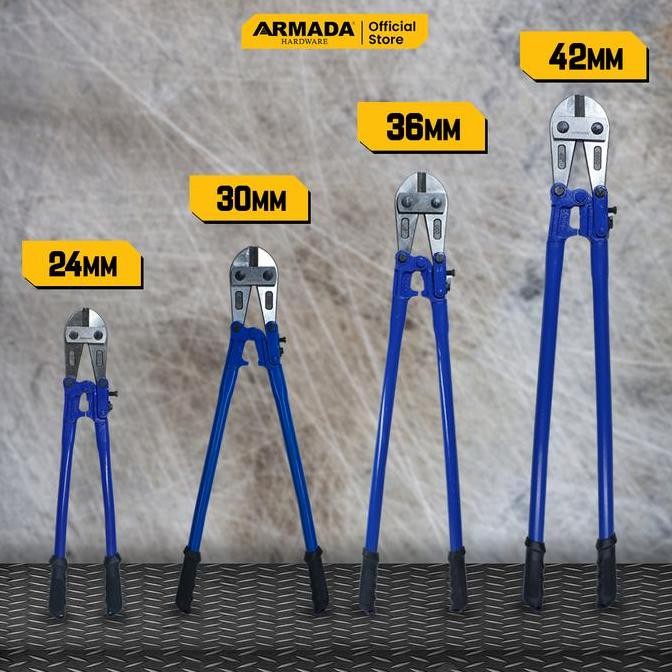 

Terlaris Gunting Beton Armada Gratis Tas Kanvas 24 , 30 , 36 , 42 Inch Gunting Besi Rantai Bolt Cutter Logam Ready Stok