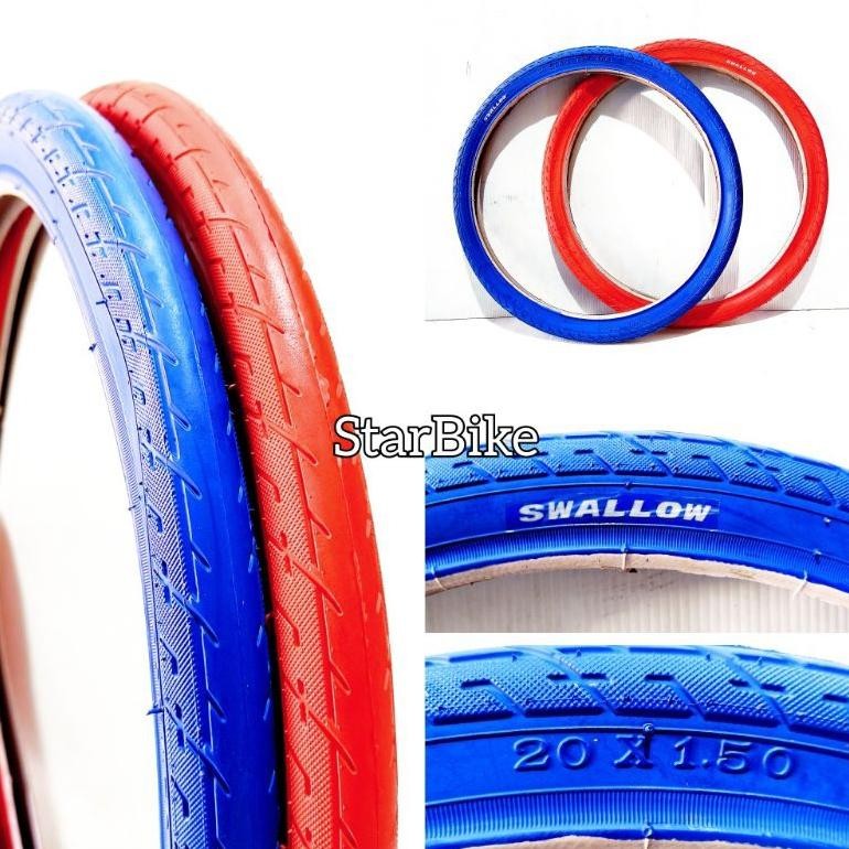 Heatshrin Ban Luar Sepeda 201.50 Warna Bmx Lipat Racing Swallow Tuk-7