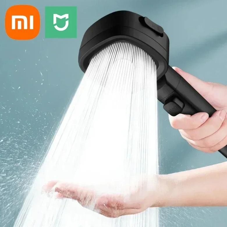 Xiaomi High Pressure Shower Head 3 Modes Adjustable Filter Shower Head Set Smart Bathroom Items Show
