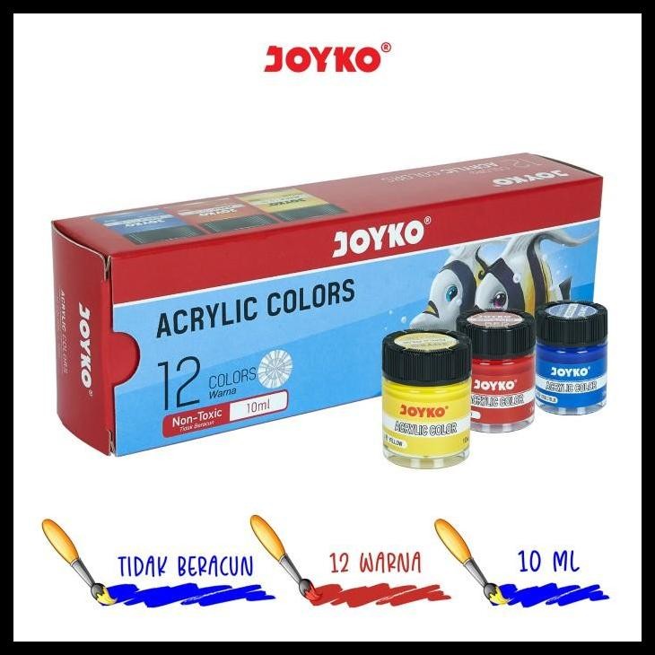 

Cat Akrilik Acrylic Color Joyko Acc-10Ml Best Seller