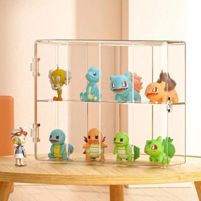 Kotak Tempat Display / Kotak Pajangan Boneka Jam Tangan / Barang Hobby