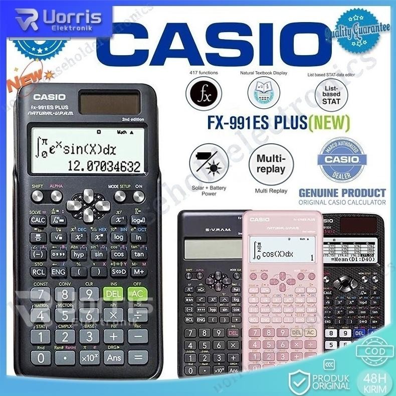 

Kalkulator Scientific Casio Ilmiah 991ES-Plus Kalkulator Casio Scientific Calculator Casio Scientific