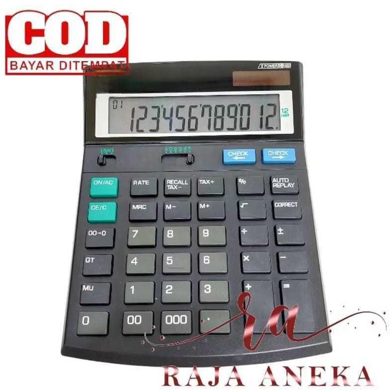 

Kalkulator CT-666N Tax Calculation Fitur Lengkap / Kalkulator tipe CT 666 N