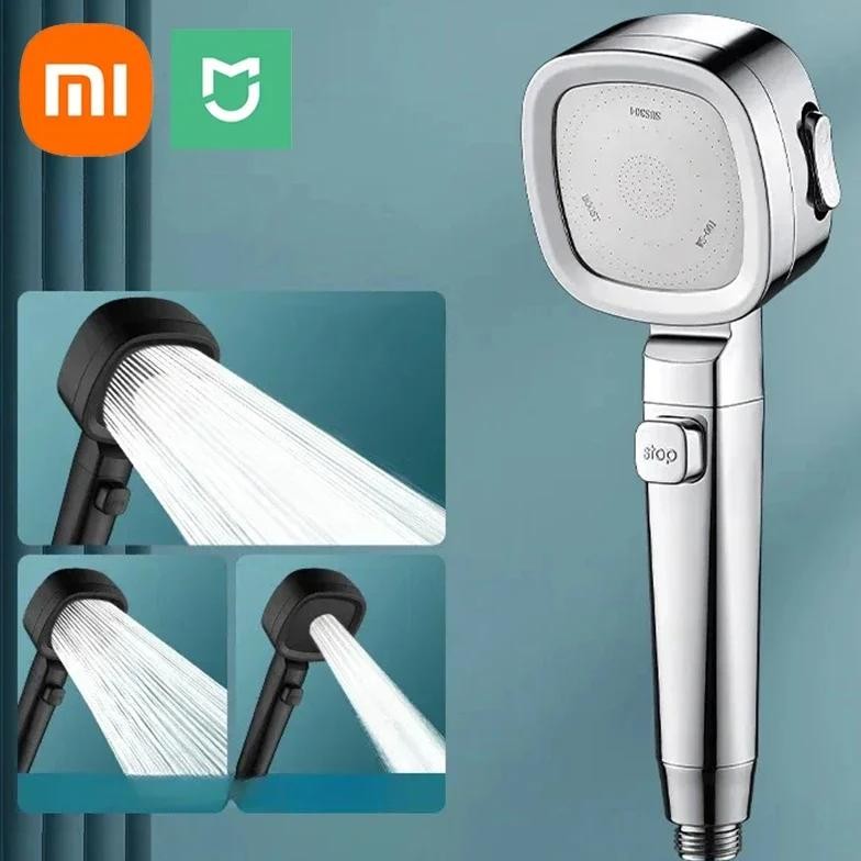 Xiaomi High Pressure Shower Head 3 Modes Adjustable Shower Head Set Smart Bathroom New Djustable Sho
