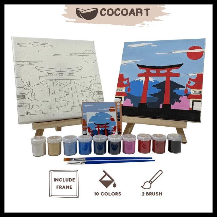 

Paint By Number Kit [ Japan ] - Cocoart.Id I Kanvas 20 X 20 Cm Terlaris