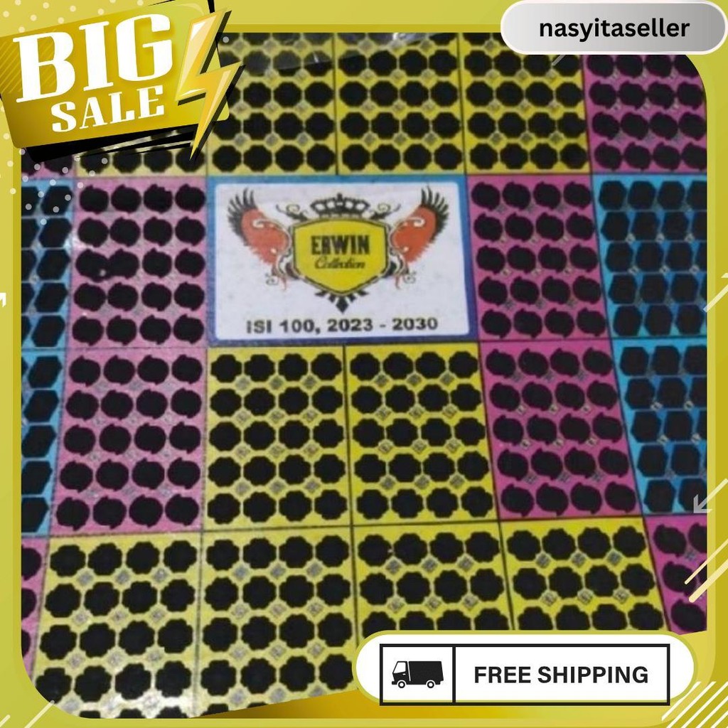 Mainan Gosok Gosok  Zonk Kertas Isi 1000 Keping Titik 15 16. 18.12 .20/Gosok Tengkorak Zonk Flash Sa