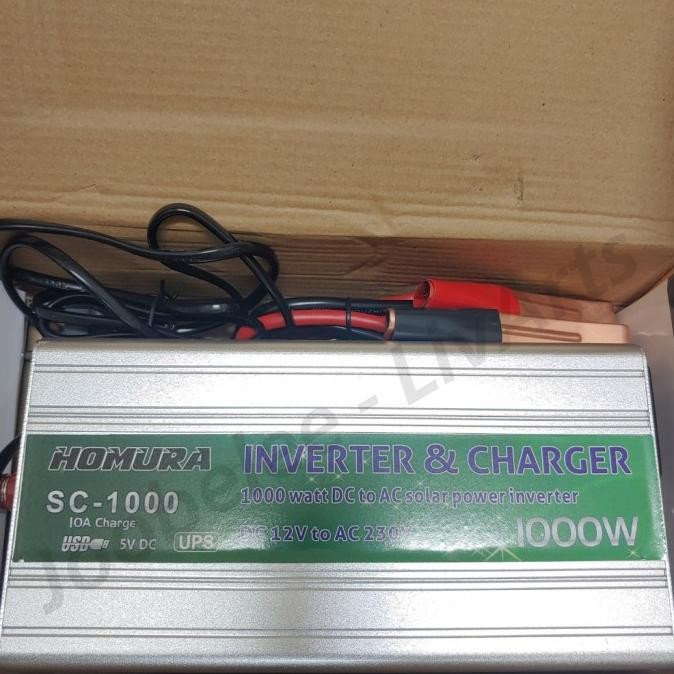 ready Inverter 2000w 1000 watt plus Charger 20A 10a UPS Auto DC 12V AC 220V