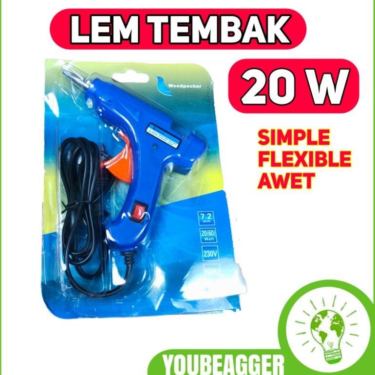 

JH8 Lem tembak 20 Watt untuk DIY dan praktek kerajinan