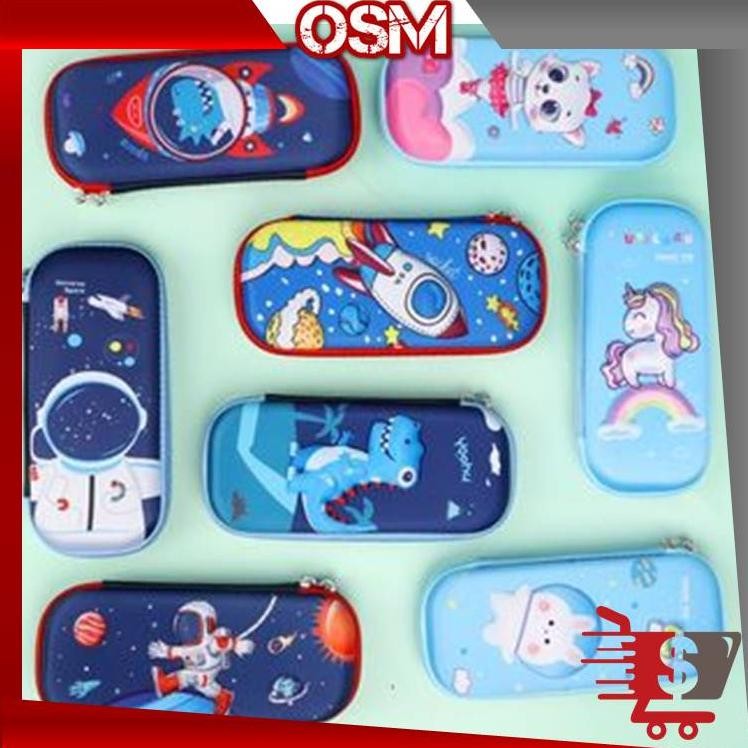 

JH8 OSM - S5626 Kotak Pensil / Tempat Pensil Anak Gambar 3D Bahan EVA Anti Air / Tempat Pensil 3D Model Terbaru / Kotak Alat Tulis
