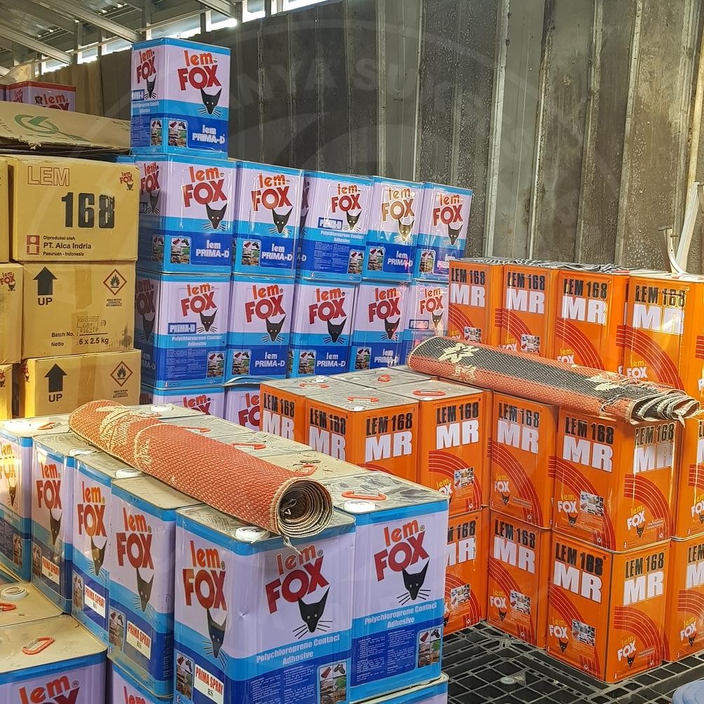 

JH8 Lem Fox Putih SUPER Plastik MERAH Pvac Plamur Kayu Kertas 700 Gr Gram