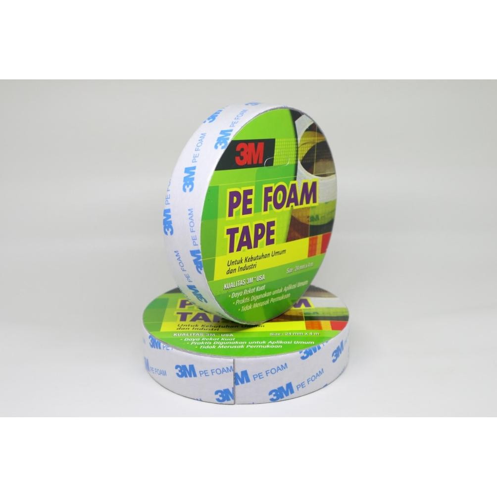 

JH8 DOUBLE TAPE BUSA 3M Pe Foam Tape 24mm x 4M ORIGINAL
