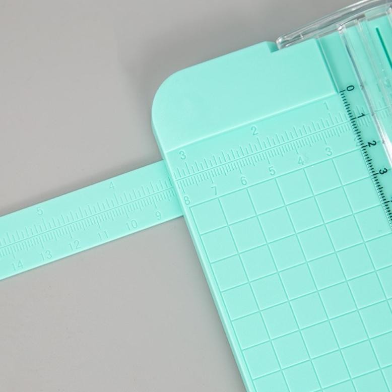 

JH8 Mesin Pemotong Kertas Kecil Portabel, Pemotong Kertas Buku Pegangan Siswa, Pemotong Kertas Foto Origami A5 Anak-anak