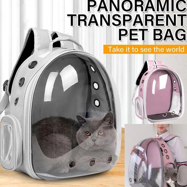 Tas Astronot Kucing Tas Kucing Tas Kucing Astronot Anjing Ransel Kucing Transparan Pet Cargo Kucing 