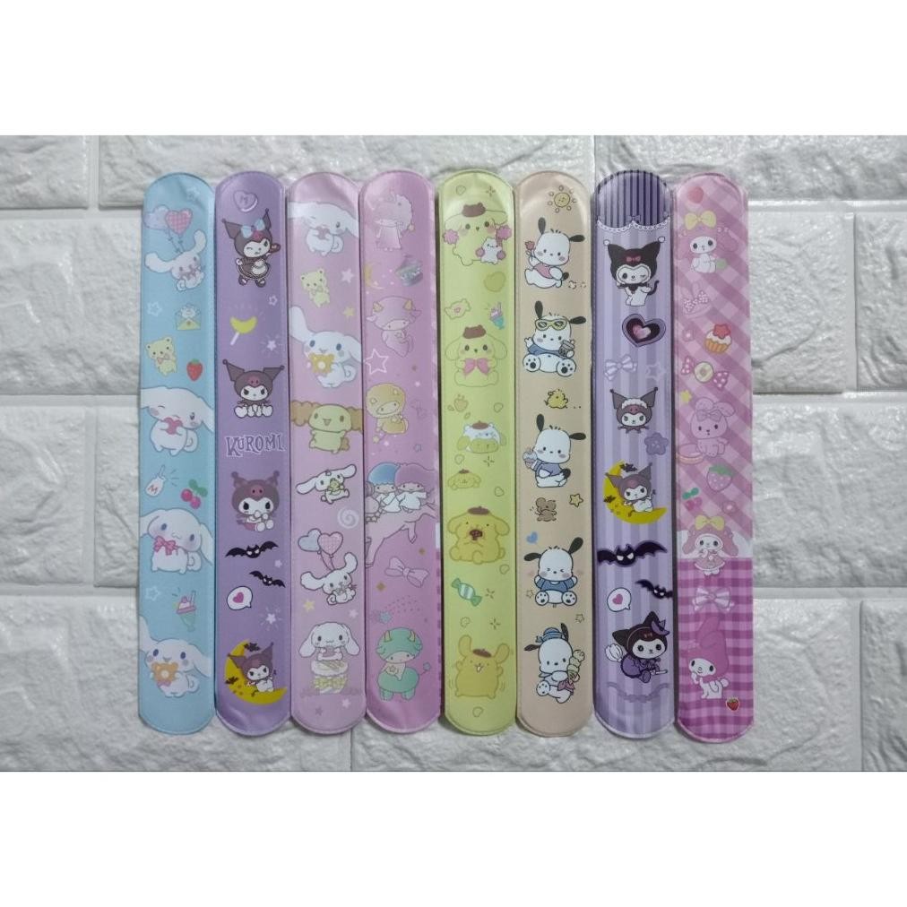 

JH8 GROSIR 50 PCS MAINAN GELANG PENGGARIS/GELANG LIPAT/GELANG BISA DIGULUNG MOTIF SANRIO
