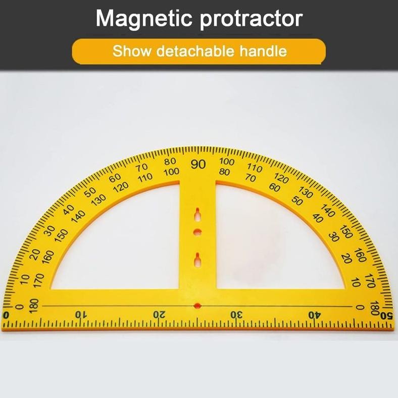 

JH8 1 meter penggaris kayu set jangka papan tulis segitiga/Busur untuk Papan Tulis